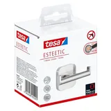 Tesa tesa, Klebehaken 40454, ESTEETIC bis 6kg, Metall, chrom