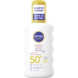 NIVEA SUN Sonnenspray sensitiv Sofort-Schutz Sonnenallergie LSF50+