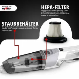 Grafner 2in1 Power Stiel Staubsauger mit Hepa Filter PS11101