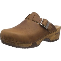 Woody Damen Manu Clogs, Braun (Tabacco) - 37 EU