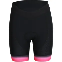 MARINA Damen-Radhose schwarz/pink SCHWARZ|WEISS XS