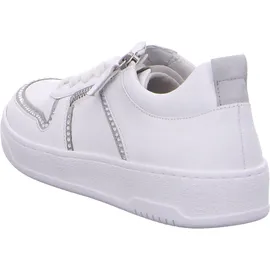 Gabor Sneaker Low Weiß/Grau Damen 38