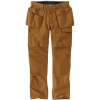 CARHARTT Steel Multi-Pocket, Textilhose - Braun - W32/L32