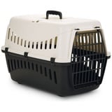 beeztees Transportbox Transportkäfig Tragebox für kleine Hunde und große Katzen 58x58x38cm