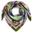 Codello Exklusives Sternzeichen-Tuch aus reiner Seide (Steinbock, blau) - 65 x 65 cm
