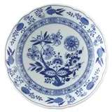 Hutschenreuther 02001-720002-13151 Zwiebelmuster Salatteller, 19 cm, tief, blau