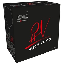 RIEDEL Glas Rotweinglas Riedel Veloce Chardonnay 2 er Set, Glas