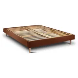 Lattenrost – Bouclé-Stoff– Bausatz zur Selbstmontage - 160x200 cm - Orange