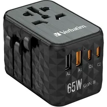Verbatim GaN III Universal Travel, UTA-05 65 W