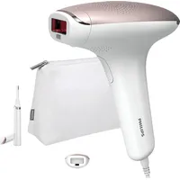 Philips Lumea IPL 7000 Series BRI920/00 langanhaltend seidig glatte Haut Haarentfernung Weiß/Rosa