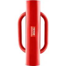 Vevor Zaunpfostenramme mit Griffen,2,7 Zoll Innendurchmesser,t-pfostenramme,14 Pfund Schwerer,robuster Handpfostenrammer aus Karbonstahl,lochgräber für Farmzäune für U-kanäle,schilderpfosten, - Vevor