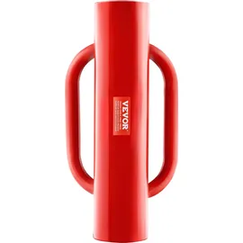 Vevor Zaunpfostenramme mit Griffen,2,7 Zoll Innendurchmesser,t-pfostenramme,14 Pfund Schwerer,robuster Handpfostenrammer aus Karbonstahl,lochgräber für Farmzäune für U-kanäle,schilderpfosten, - Vevor