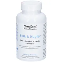 NatuGena Zink & Kupfer Kapseln 180 St.