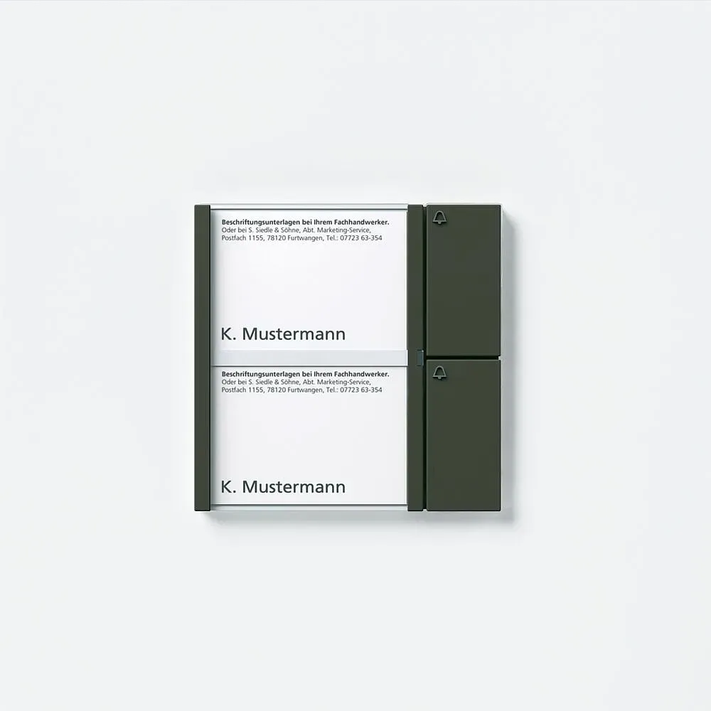 Siedle&Söhne Tasten-Modul TM 611-02 GM