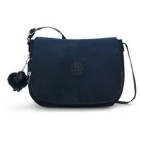 Kipling EARTHBEAT M Mittelgroße Umhängetaschen, Blue Bleu 2 (Blau)