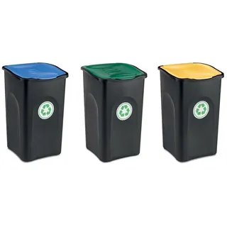 Kreher Abfalleimer 50 l Blau