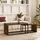 Okwish Couchtisch-Set Braun Holz 90 x 48 x 42 cm