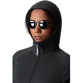 Houdini Outright Kapuzenfleece - Rock Black - XS