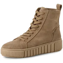 TAMARIS Damen Stiefel Leder beige 37