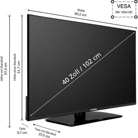 Telefunken XF40N750M 40" LED Full HD TV schwarz