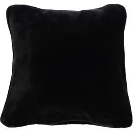 Gözze Premium Cashmere-Feeling Kissen 50 x 50 cm Schwarz