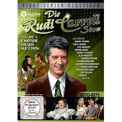 Die Rudi Carrell Show, Vol. 3 / Weitere sechs Folgen der beliebten Unterhaltungs-Show mit vielen Stars von 1970 - 1971 (Pidax Serien-Klassiker) [2 DVDs] (Neu differenzbesteuert)