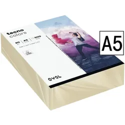 Inapa tecno Farbige Papiere »Rainbow / tecno Colors« braun