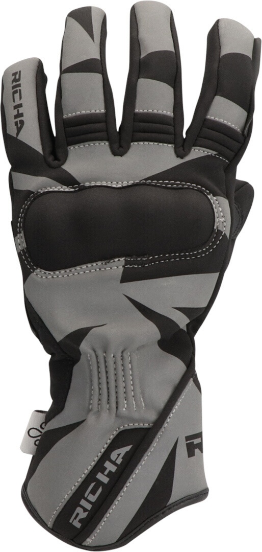 Richa Torch Flare waterdichte motorhandschoenen, zwart-grijs, 3XL