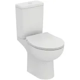 Ideal Standard Eurovit Stand-Tiefspül-WC mit WC-Sitz Weiß glänzend