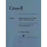 G. Henle Verlag Klarinettenkonzert Es-dur op. 1; Klavierauszug: Besetzung: Klarinette und Klavier (G. Henle Urtext-Ausgabe)