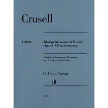 G. Henle Verlag Klarinettenkonzert Es-dur op. 1; Klavierauszug: Besetzung: Klarinette und Klavier (G. Henle Urtext-Ausgabe)