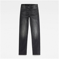G-Star Strace Straight Fit Jeans Worn In Black Moon