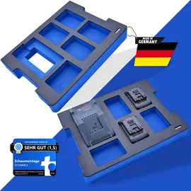 schwäble SCHWÄBLE® Schaumeinlage Schaumstoffeinlage Bosch Akku-Starter-Set GAL18-40 4-5Ah