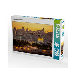 CALVENDO Puzzle CALVENDO Puzzle Tempelberg, Jerusalem 1000 Teile L, 1000 Puzzleteile