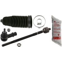 FEBI BILSTEIN Spurstange mit Endstück, Manschette und Anbaumaterial , 1 Stück