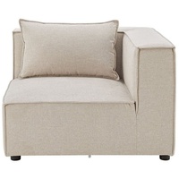 Juskys modulares Sofa Domas - Variantenauswahl - Beige