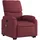 vidaXL Massagesessel mit Aufstehhilfe Polyester 99 x 99 x 99 cm Weinrot