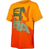 Endura SingleTrack Core T-shirt (122, 128), Orange, 122, 128