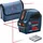 Bosch Kreuzlinienlaser GLL 2-10 selbstnivellierend, Reichweite: 10,0 m, IP54