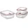 Tatay Frischhaltedose rot 0,64 l 3-teiliges Set