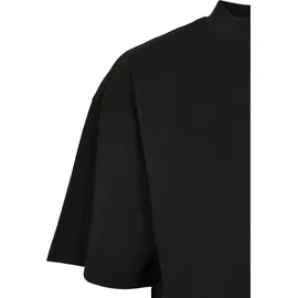 URBAN CLASSICS Organic Oversized Kurzes Kurzarmkleid Black S