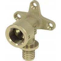 TECE Flex Wandscheibe 20x1/2" Messing DVGW Fittings