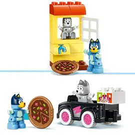 LEGO DUPLO 10469 Pizza-Schwestern mit Muffin und Bluey, Spielzeug