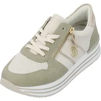 REMONTE Damen D1327 Sneaker Low, Weiss 80, 38 EU