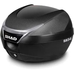 Shad SH34 Carbon, Topcase - Schwarz/Carbon