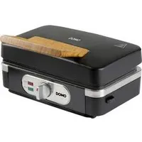 DOMO SANDWICH-WAFFEL-GRILL 3-IN-1 INKY BLACK Sandwichmaker Schwarz