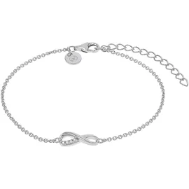 Tom Tailor Infinity Armband mit Zirkonia Silber 2100584 Größe 16+4 cm
