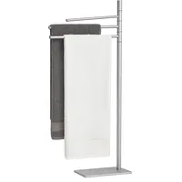 Relaxdays Handtuchständer Edelstahl Silber