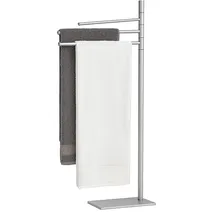 Relaxdays Handtuchständer Edelstahl Silber