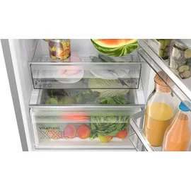 Bosch Serie 4 KGN36VIBT Kühl-Gefrierkombination (321 l, 1860 mm hoch, Silver)